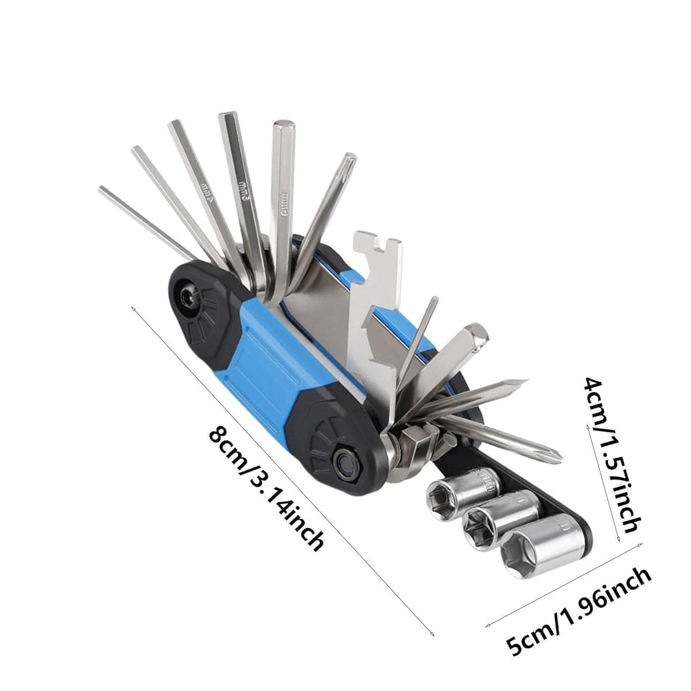 Amazon.co.jp: Bicycle Hex Key Set,16-in-1 Metric Long Arm
