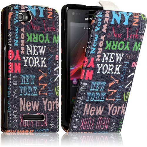 Seluxion - Housse Coque Etui pour Sony Xperia M Motif LM20