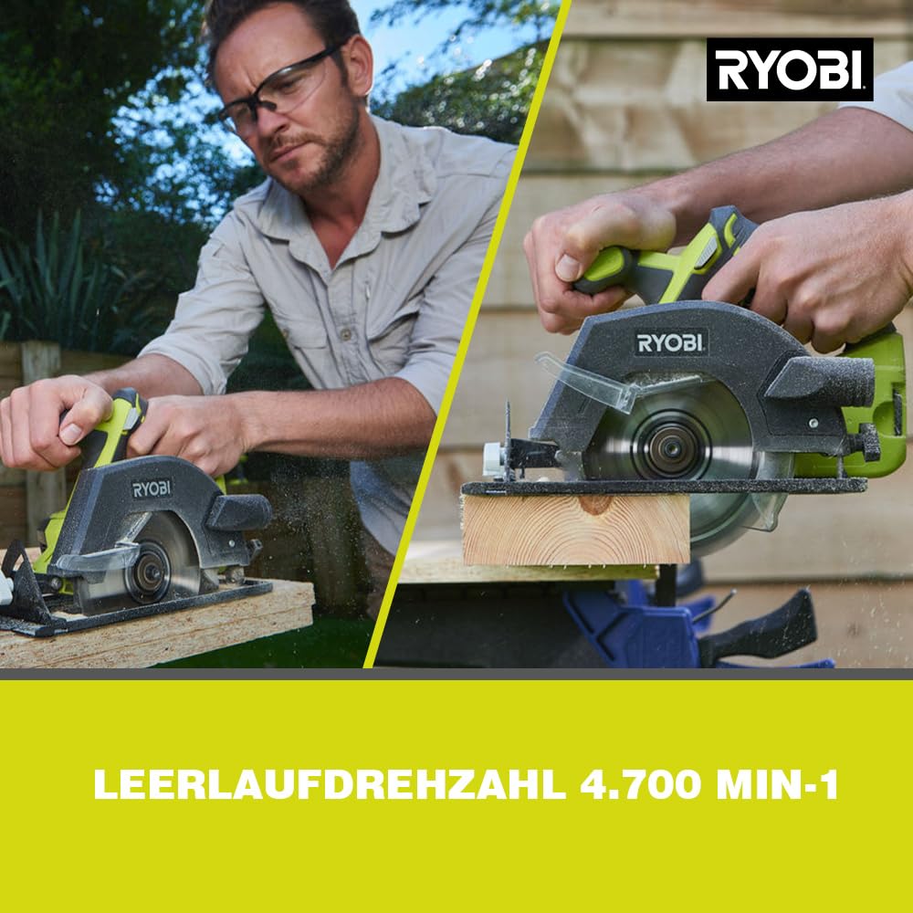 RYOBI - Cordless Circular Saw 18 V ONE Without Battery - RWSL1801M - View #6