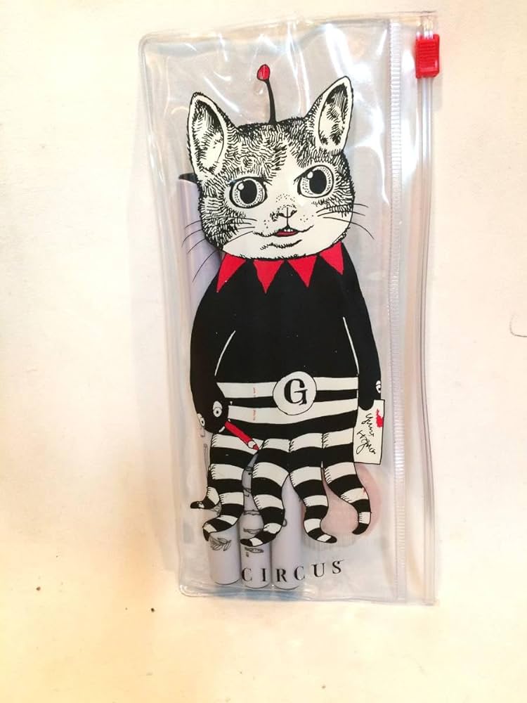 ヒグチユウコ　サーカス展　ペンケース　ポーチ　circus Amazon | ヒグチユウコ プロカラーペン＆ポーチ CIRCUS展 | ペン