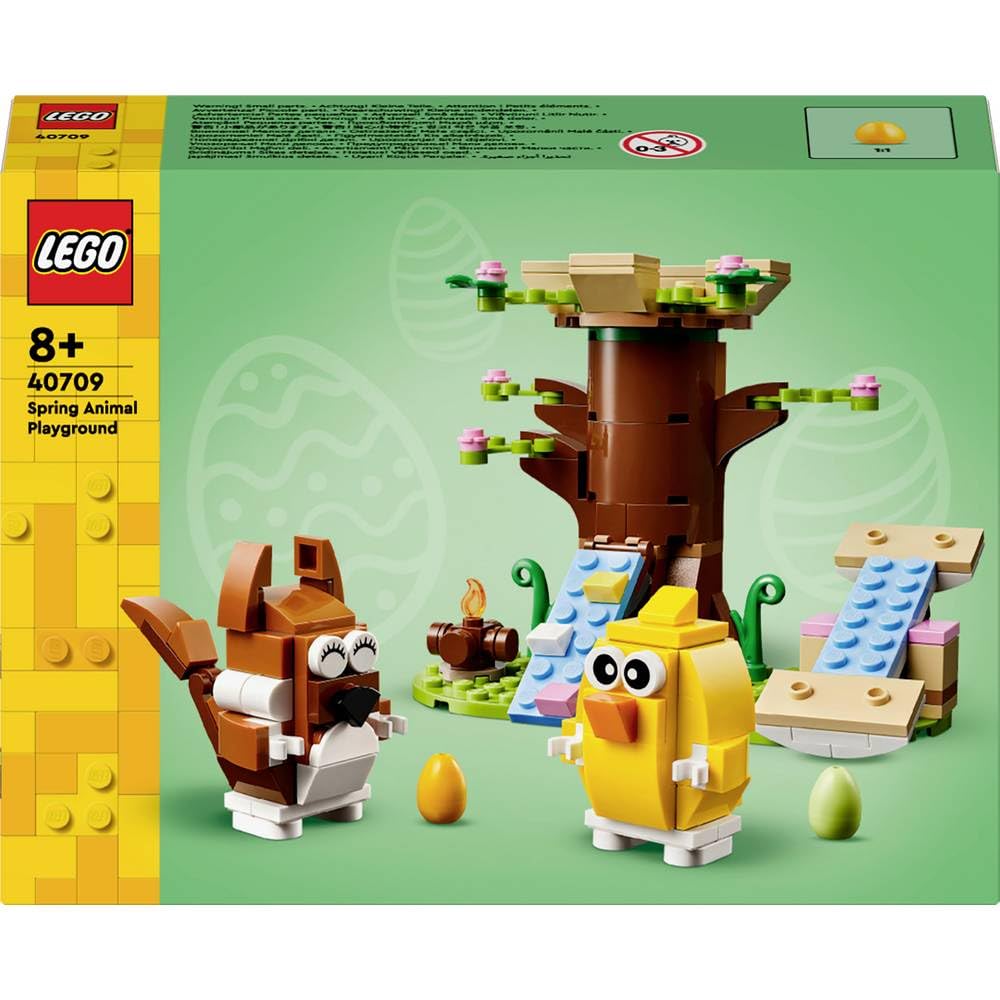 Spring Animal Playground Toy Playset 40709 Building Blocks Toys for 8+ Gift for Boys and Girls
