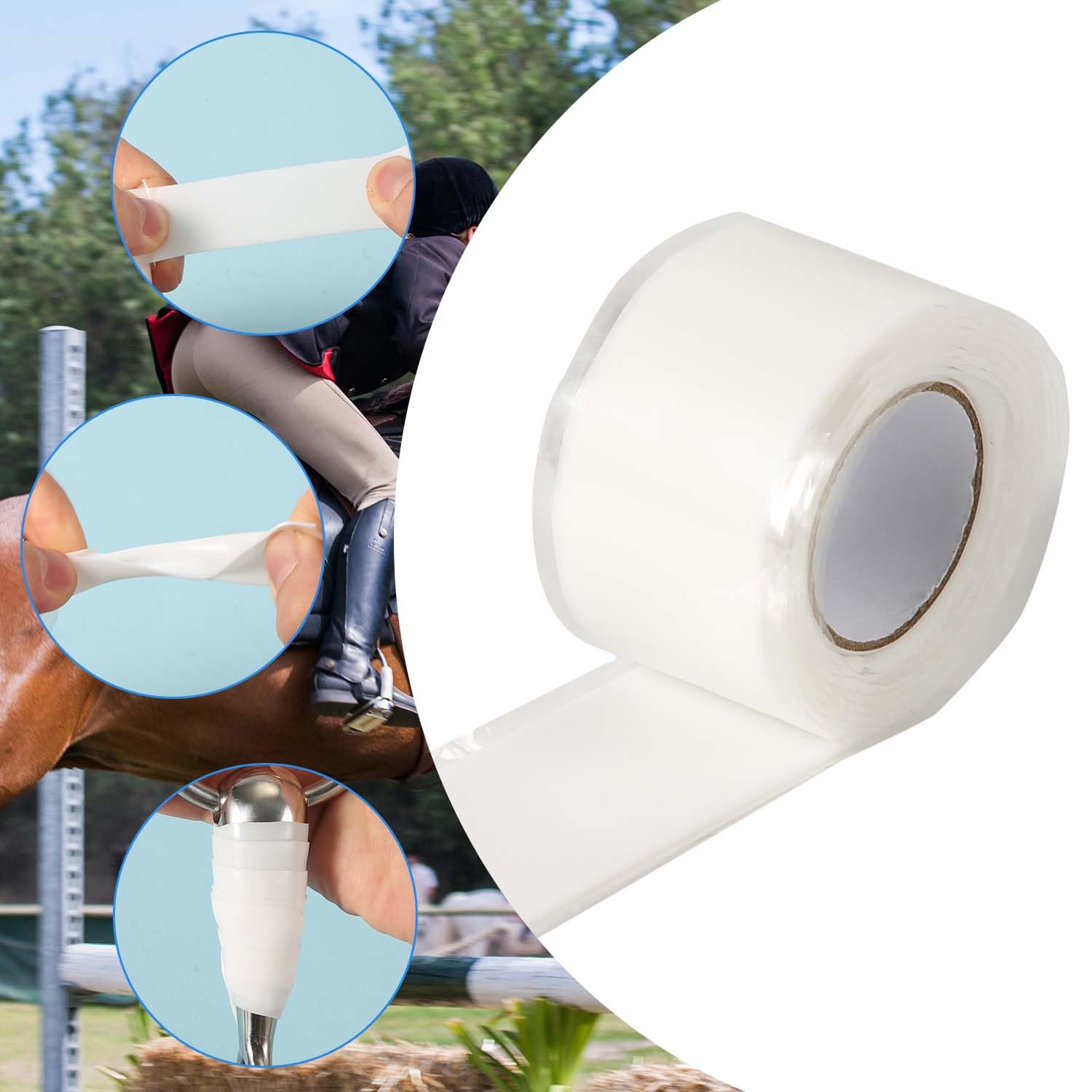 NQEUEPN 5 Rolls Horse Bit Wrap Tapes - Image 3