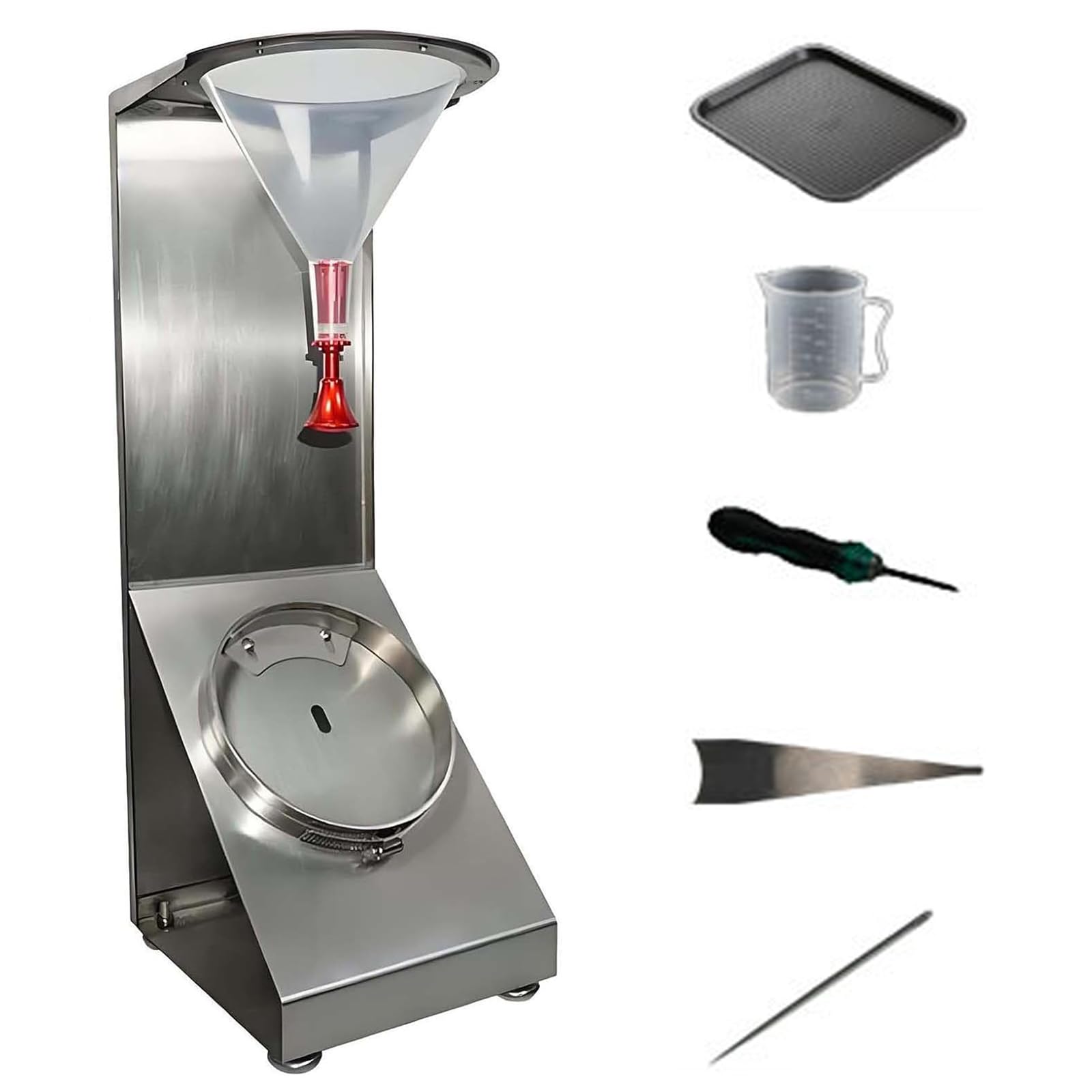Wsexyy Textile Fabric Spray Rating Tester, Textile Surface Wetness Tester, 45° Waterproof Testing Equipment, For Textile, Resistance