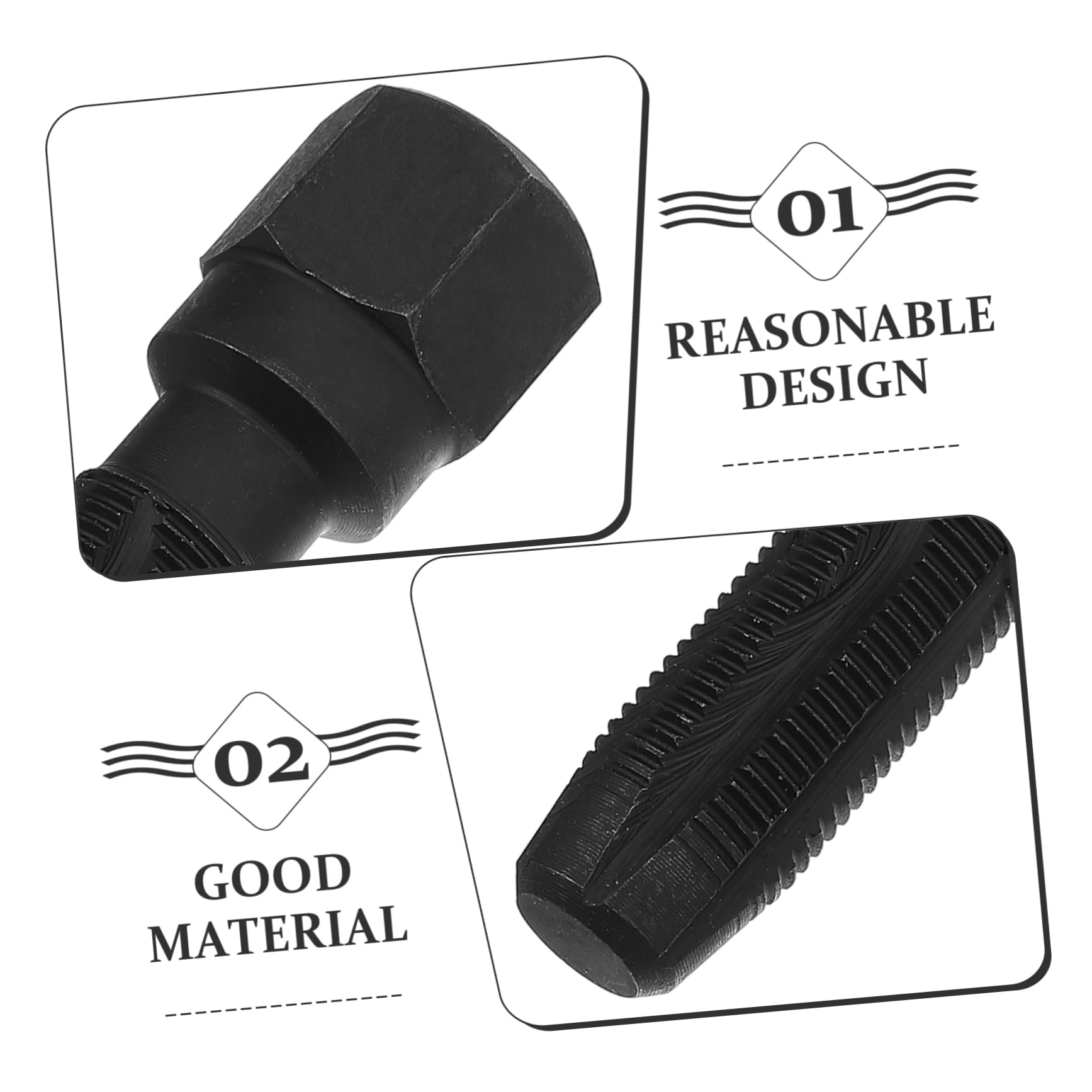 Mobestech 3sets Strumenti Per Riparazione Filettature Candela Kit Per Ripristino Filettature Auto Facile Da Usare Realizzato Carbonio