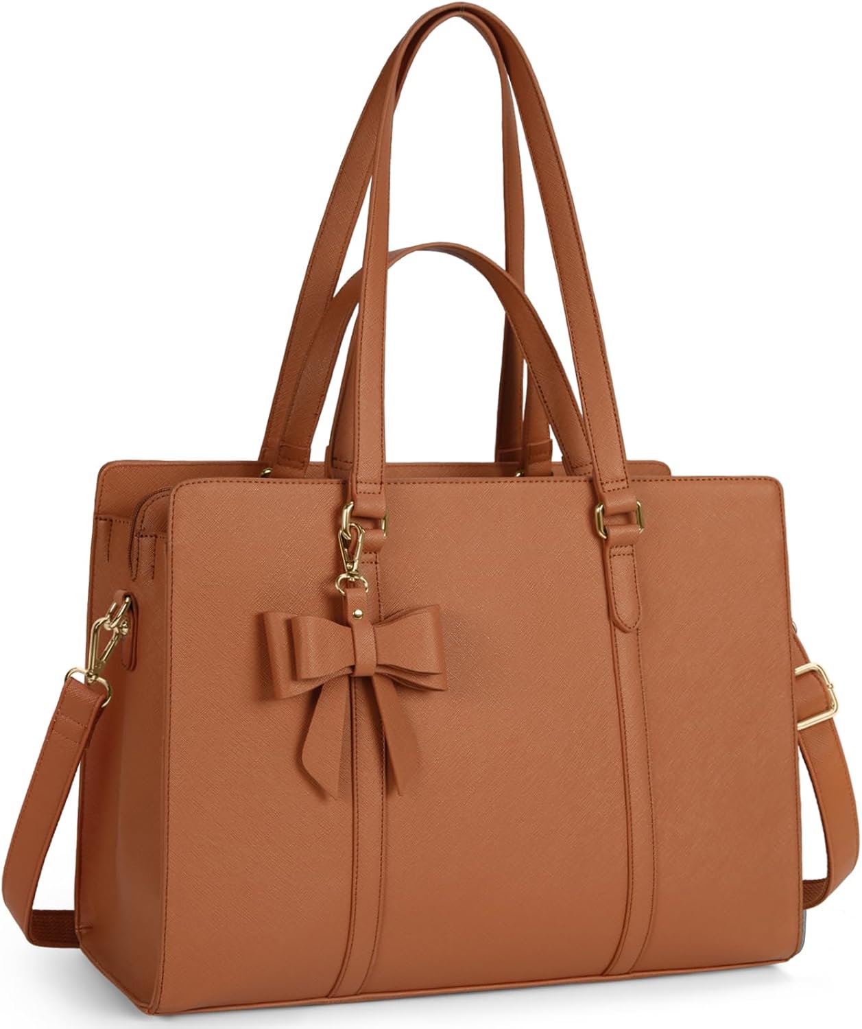 Igolumon laptop bags for women 156 inch ladies tote bag large leather