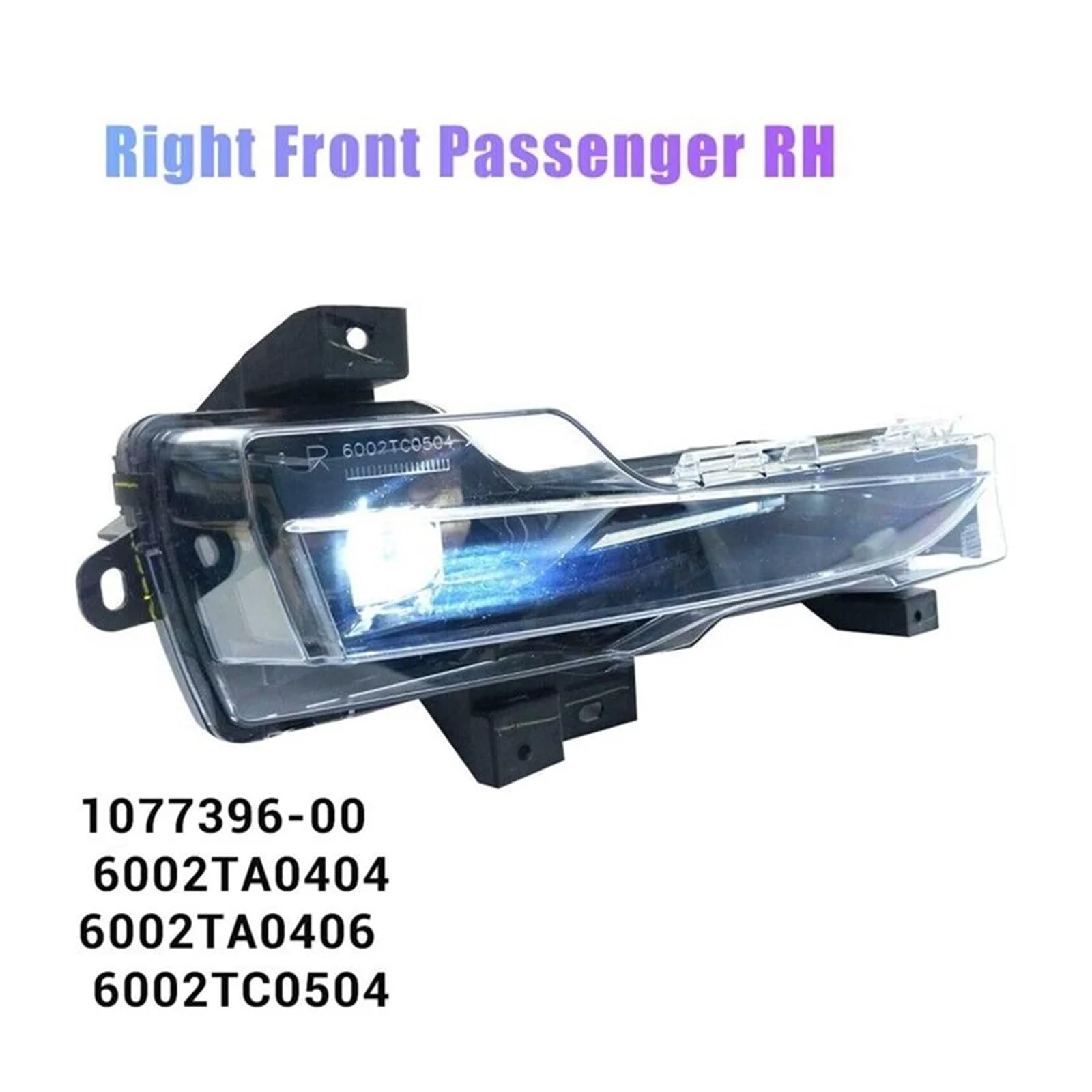 Luz Antiniebla Delantera LED DRL Para Coche, Lámpara De Conducción Para Tesla Para Modelo Para 3/Y 2017 2018 2019 2023 Versión Europea, Sin Ámbar Luz Antiniebla