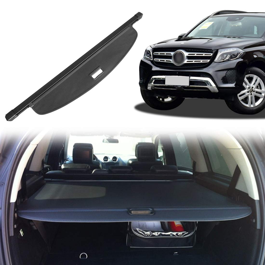 Buy OREALTOOL Black Retractable Cargo Cover Luggage Shade Shield for MercedesBenz Klasse GLS