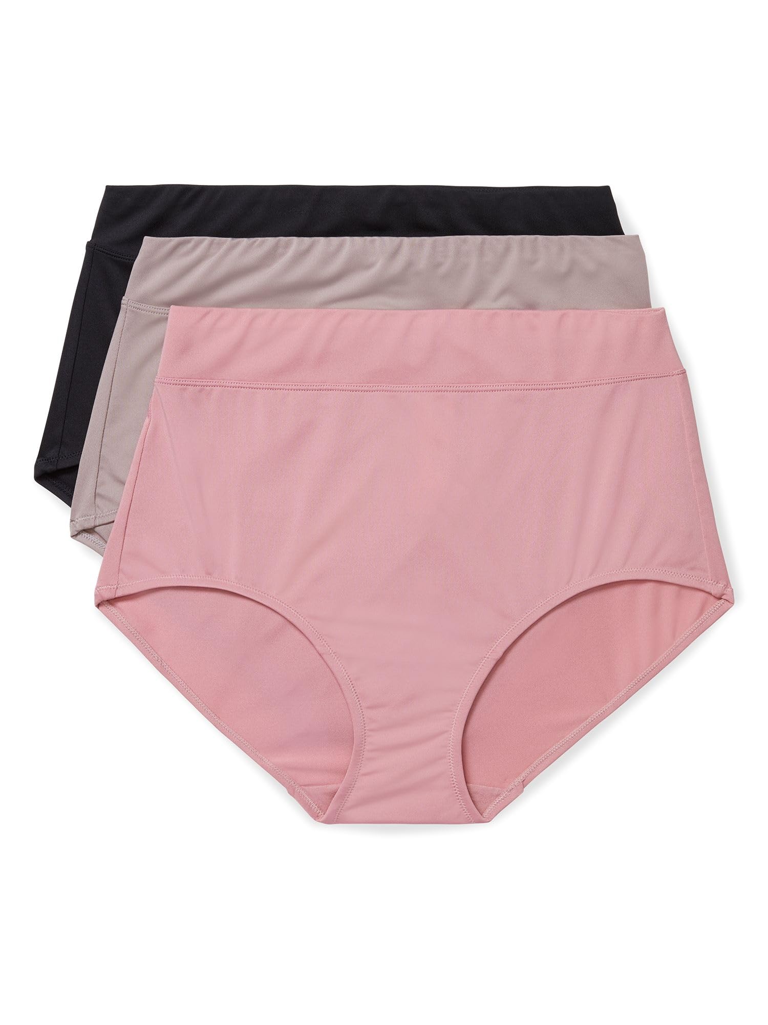 Warner'sWomen's Blissful Benefits Dig-Free Microfiber Brief 3-Pack Rs9043w