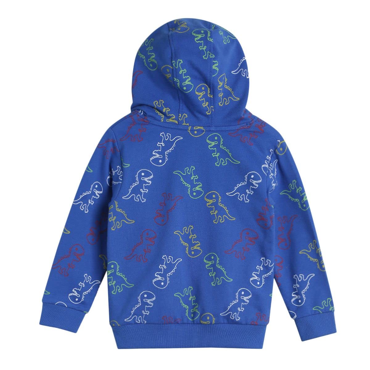 miniklub Baby Hooded Full Sleeve Knitted Cotton Blue Color Sweat Shirt (3-6M)