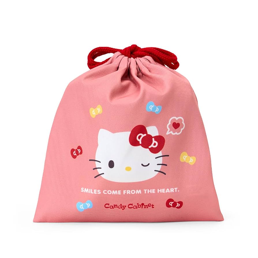 【新品】2002年　当時物 　サンリオ ハローキティ 巾着付きお守り 永遠の友情 新品】2002年 当時物 サンリオ ハローキティ 巾着付きお守り