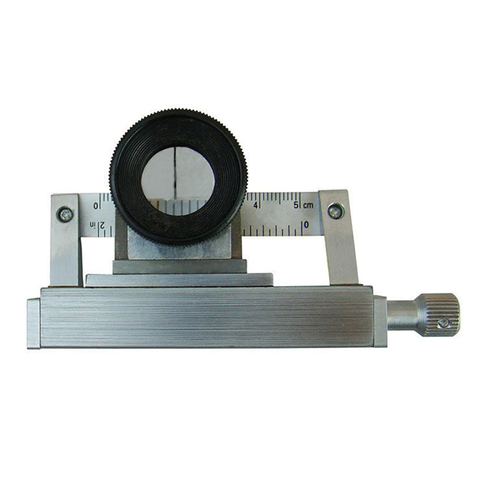 Miroir d'inspection grossissant en tissu, lentille 10x/20x, règle de 5 cm, mesures métriques et impériales pour analyse de la densité textile et des bordures