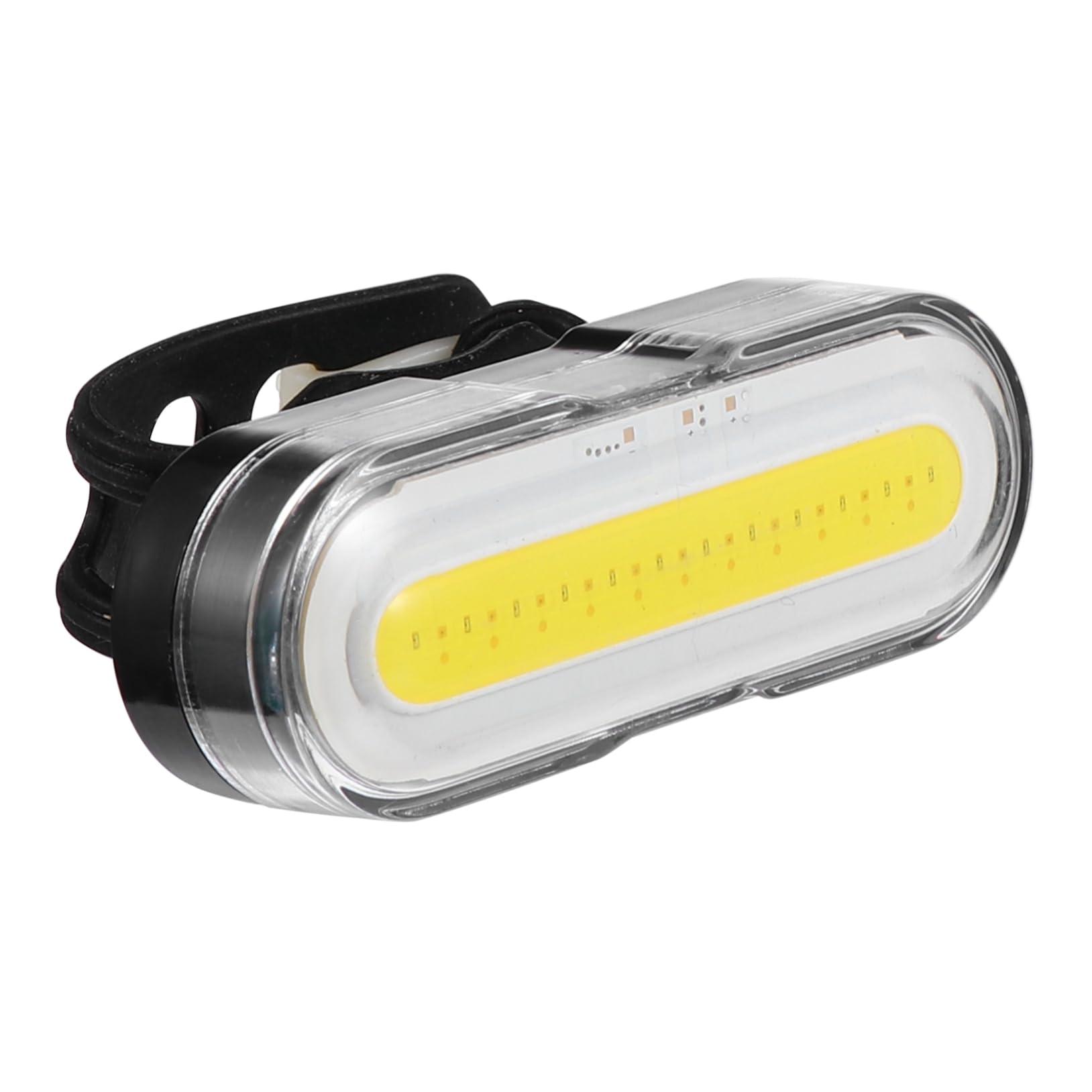 ibasenice 1pc Rear Tail Light Bulb Light Red USB Rechargeable Flashing Taillight for Bike