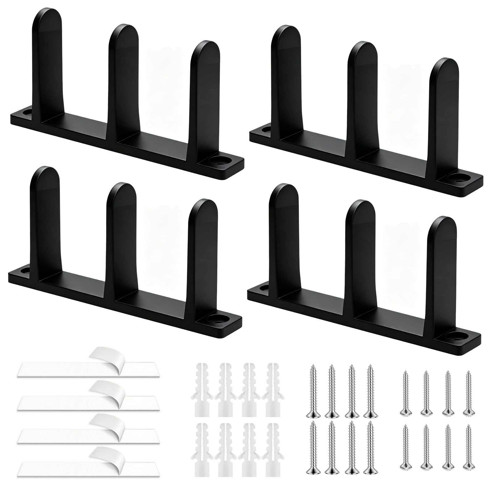 Sliding Closet Door Floor Guide,Sliding Door Floor Guide 4PCS