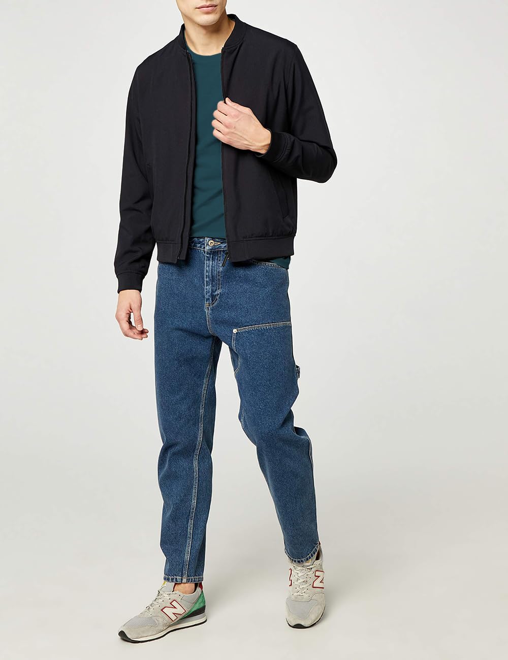 Lower East LE105, Maglietta con Scollo Rotondo Uomo