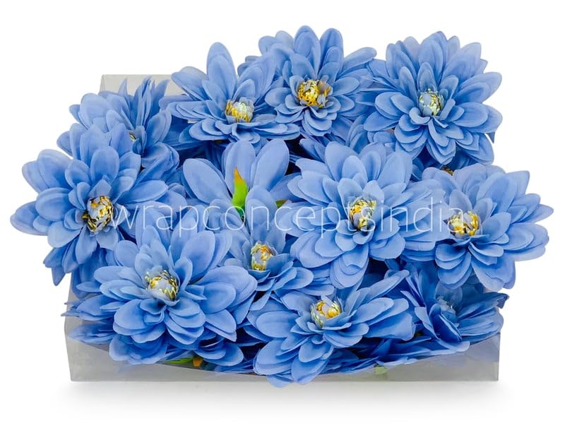Wrap Concepts Dahlias (Uranian Blue)