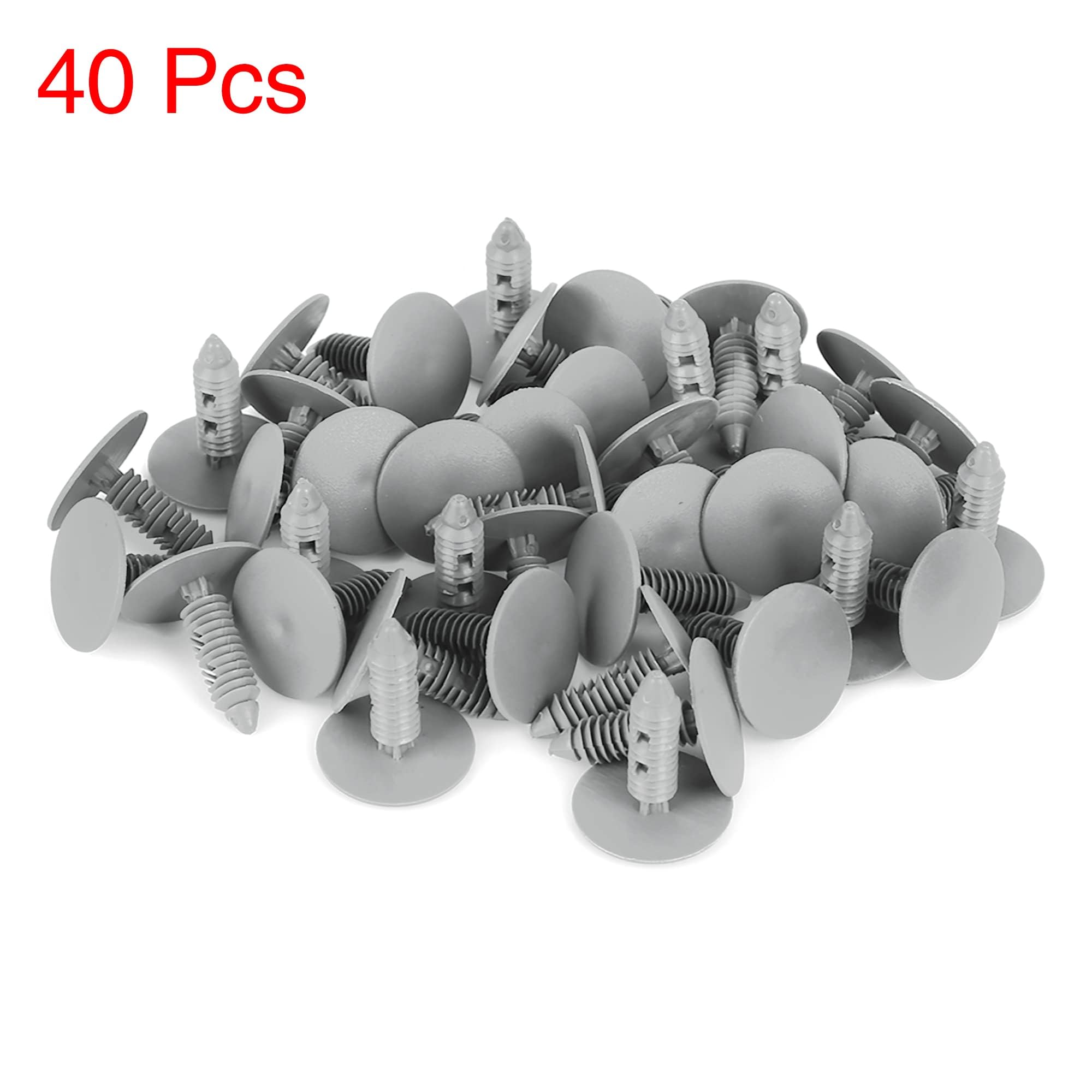10/20/50 Stuks 8 Mm Diameter 8 Mm Voertuig Auto Bumper Deur Panel Liner Clips Retainer plastic Bevestigingsmiddelen Klinknagels Clips (Color : 10pcs, Size : 8mm