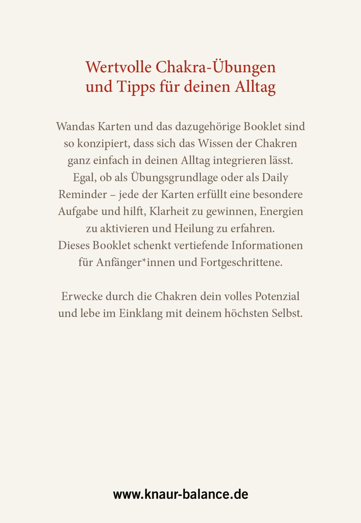 Deine Chakra-Yogabox: Nutze die Kraft der 79 Chakra-Karten für dein Leben | Inkl. Anleitungsbuch | Wertvolle Mantras und Chakra-Yoga-Übungen für einen Alltag im Einklang mit dir selbst