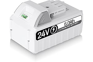 TenHutt 24V Upgraded Replacement Battery for Snow Joe/Sun Joe/Power Joe/Aqua Joe Battery