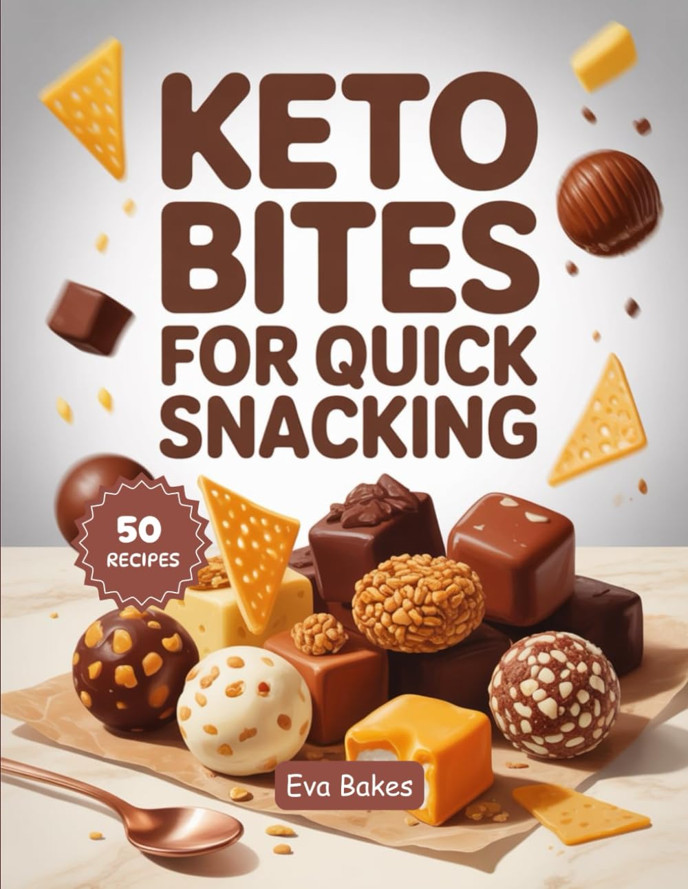 KETO BITES For Quick Snacking: Low-Carb, Sugar-Free, and Protein-Packed Bite-Sized Snacks for Energy & Cravings (Keto Sweet Bliss: The Ultimate Low-Carb Dessert Cookbook Series)