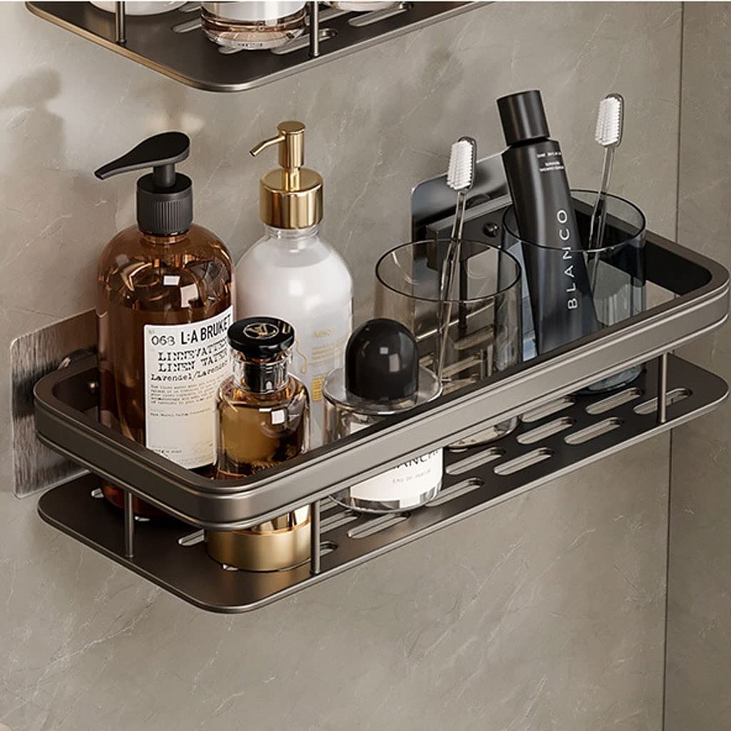 Étagère de rangement murale salle de bain pour remédier au manque de place