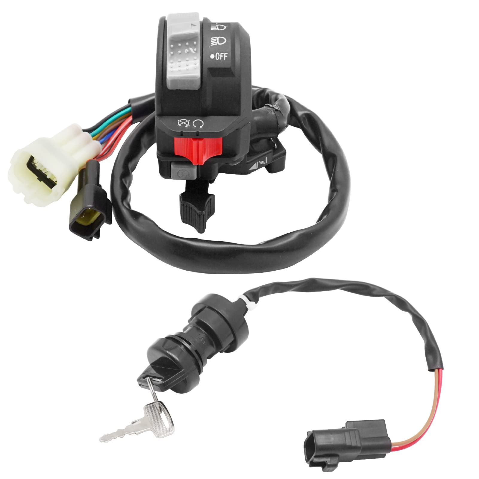 Amazon.com: M MATI Start Stop Headlight Switch & Ignition Key