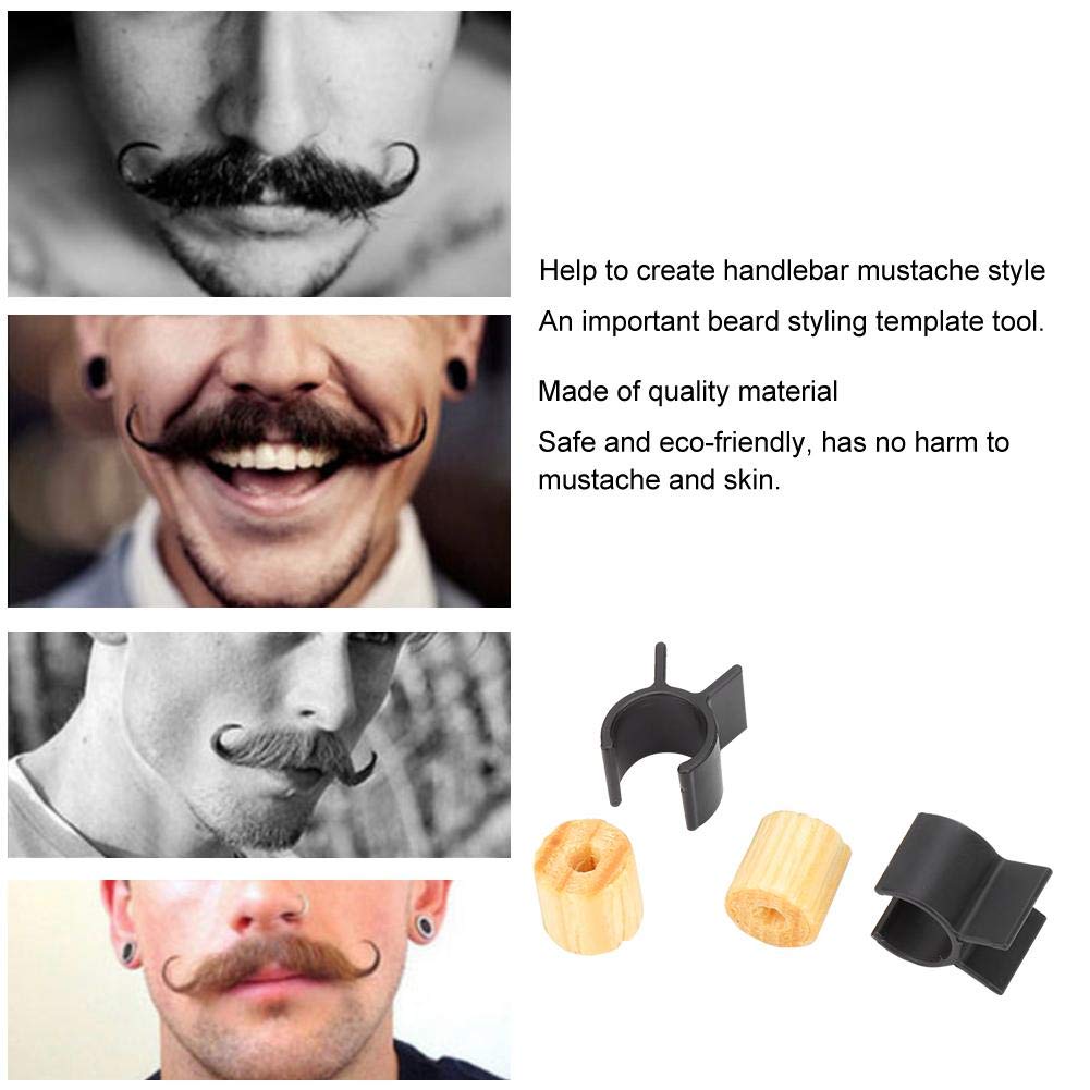 Rullo baffi, perfetto per lo styling della barba, strumento per lo styling della barba, bigodini per uomini, accessorio indispensabile per la cura della barba, baffi, per papà, ragazzi, marito, amici