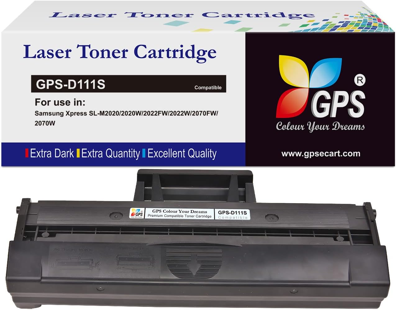 - 111/D111S Toner Cartridge for Samsung Xpress SL-M2070, SL-M2070F, SL-M2070FW, SL-M2070W, SL-M2071, SL-M2071F, SL-M2071FW, SL-M2071W, M2022, M2020W, M2026, M2026W