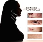 Crème naturelle de visage de vitamine C curcuma: Réparer l'hydratante crème pour la peau de la peau pour les femmes et les hommes de tous types de peau