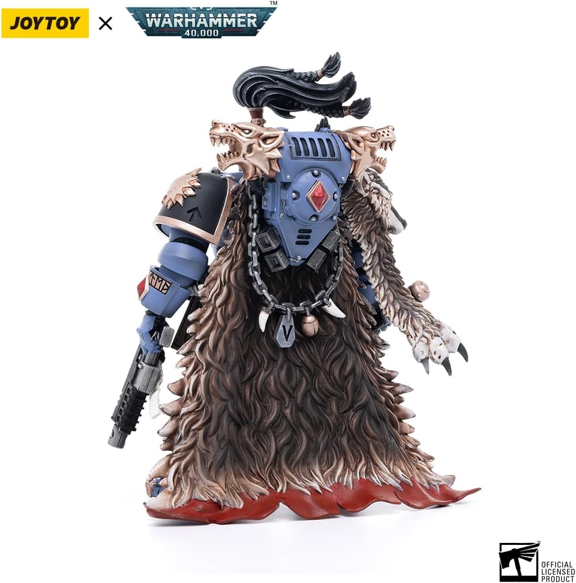 Amazon.com: JoyToy Warhammer 40K Space Wolves Ragnar Blackmane 4.8