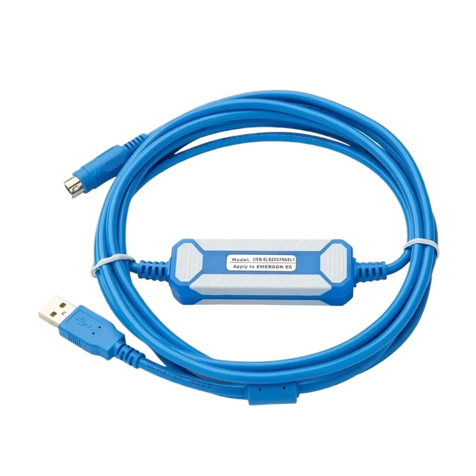UDHBJEBQ USB-SL-B2053RASL1 USB TO RS232 Adapter For EC Series Programming Cable SLB2053RASL21 Serial Port(GoldPlated usb port)