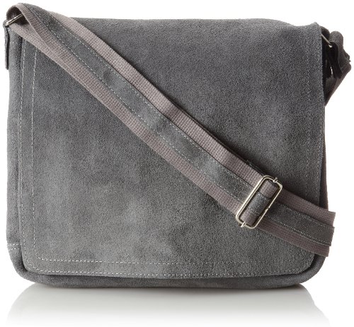 David King & Co. North South Laptop Messenger, Grey, One Size #TOP19