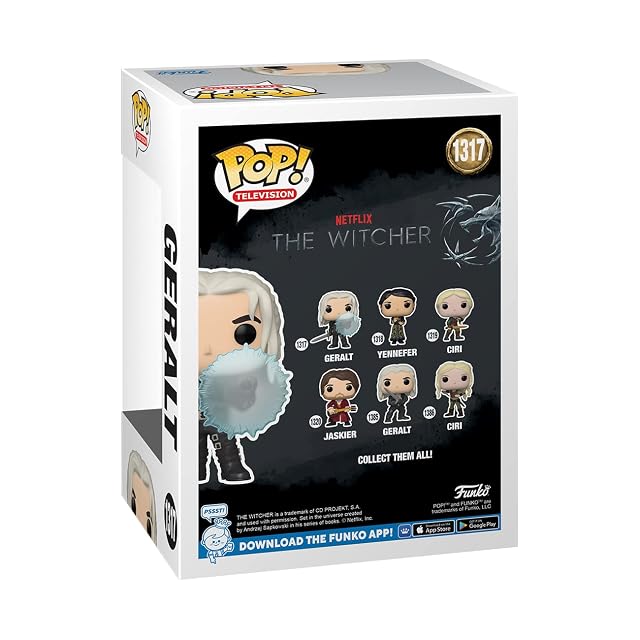Foto 3 de 8 de Funko Pop! TV: Witcher - Geralt - (Shield) - The Witcher - el Brujo - Figura de Vinilo Coleccionable - TV Fans