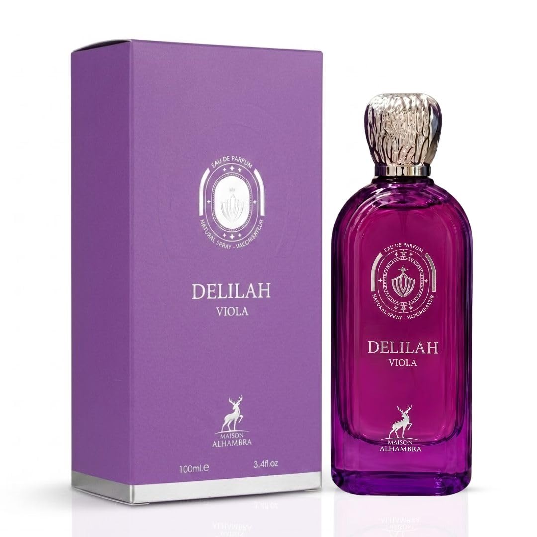 Maison Alhambra Delilah Viola EDP For Women 3.4 Fl Oz