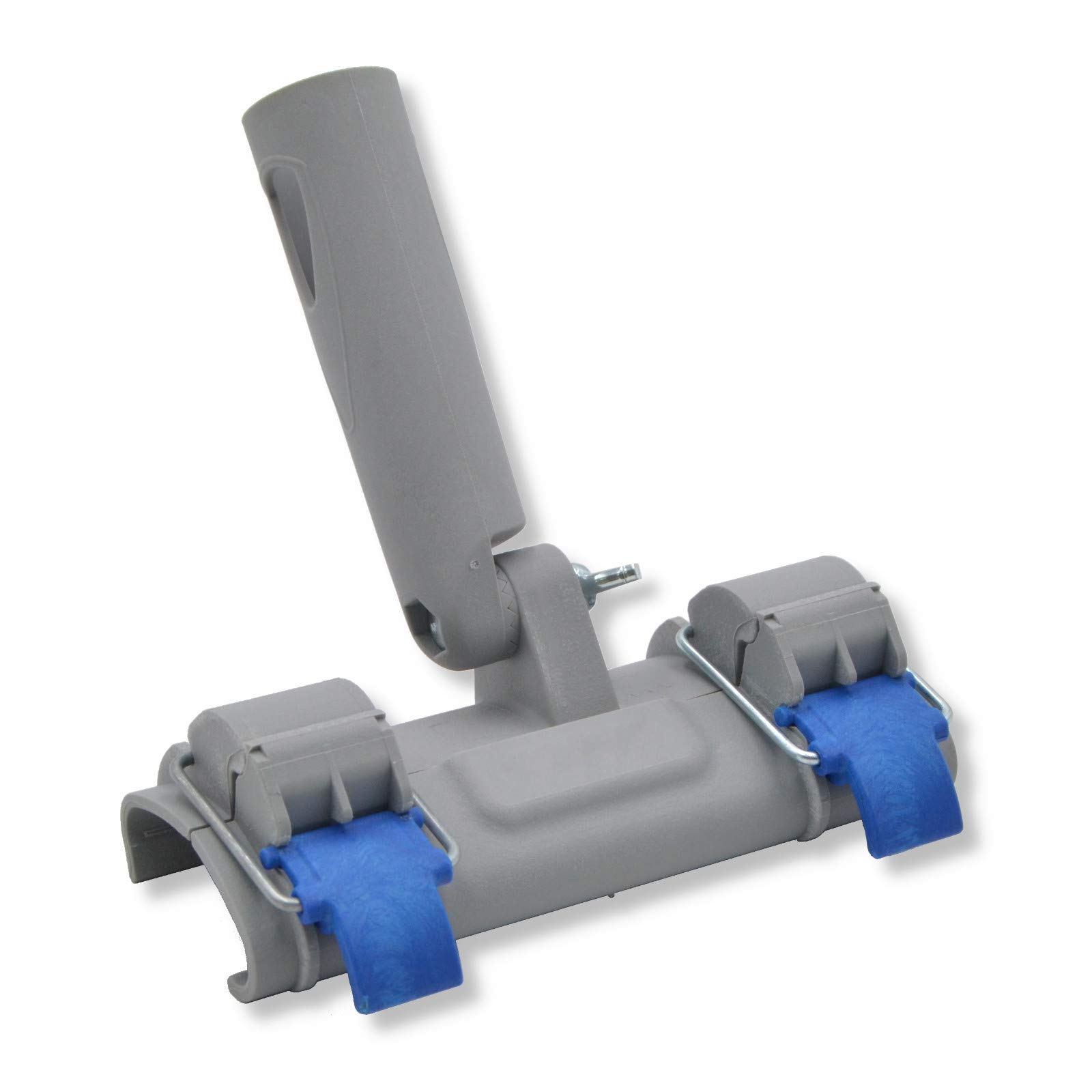 DEWEPRO® 9-teiliges Flächenspachtelset im stabilen Transportkoffer inkl. 5 Flächenspachteln, Teleskopstange, Putzwalze und Spachtel