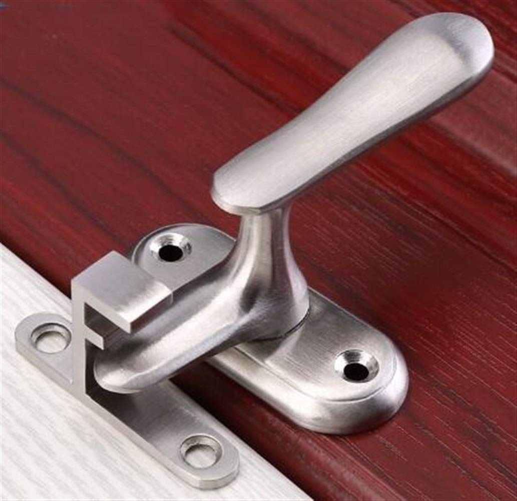 Maniglie per finestre, Chiusura in Acciaio Inox, Serratura antifurto per Porte, Fibbia di Sicurezza, Bagno