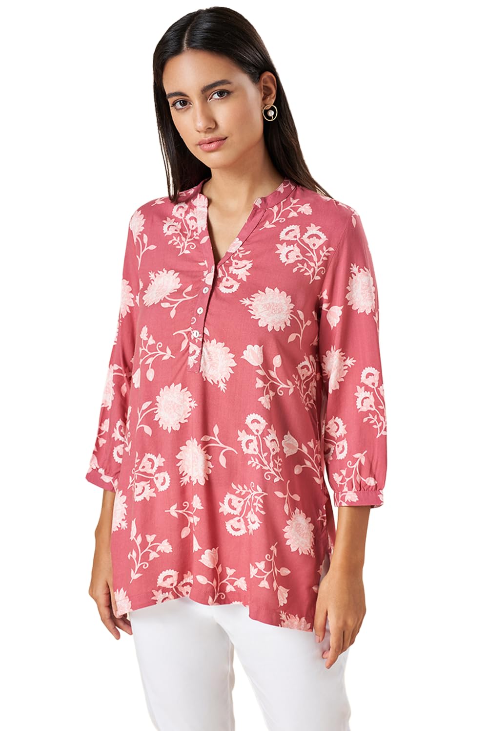 akkriti by pantaloons Women's Floral Tunic-picture-14