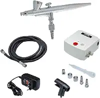 Aerógrafo com Mini Compressor Bivolt Worker