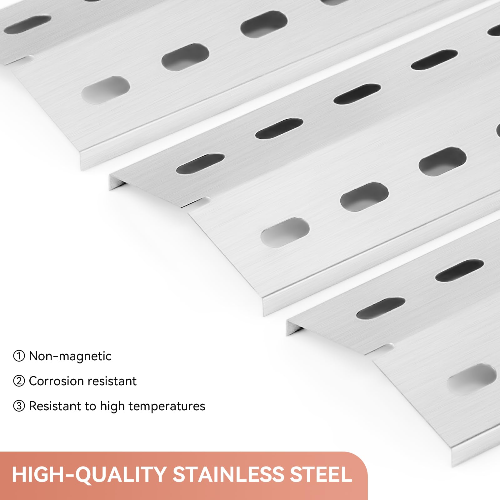 SODIAL-BrûLeur En Acier Inoxydable 304 69785 Tube De BrûLeur De Gril