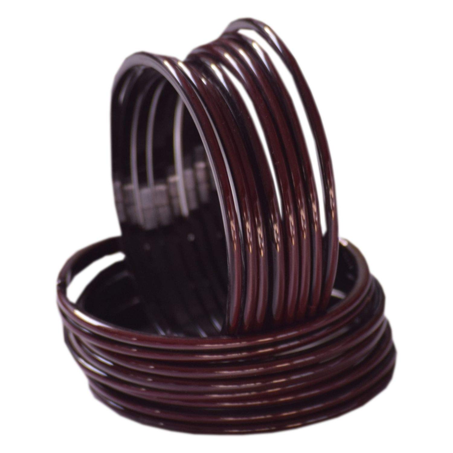 Laal Amrood Traditional Brown Glass Bangle Chudi Set for Women & Girls Fashion Glossy(Size - 2.6) (B08WLZDNQS) Amazon Price History, Amazon Price Tracker