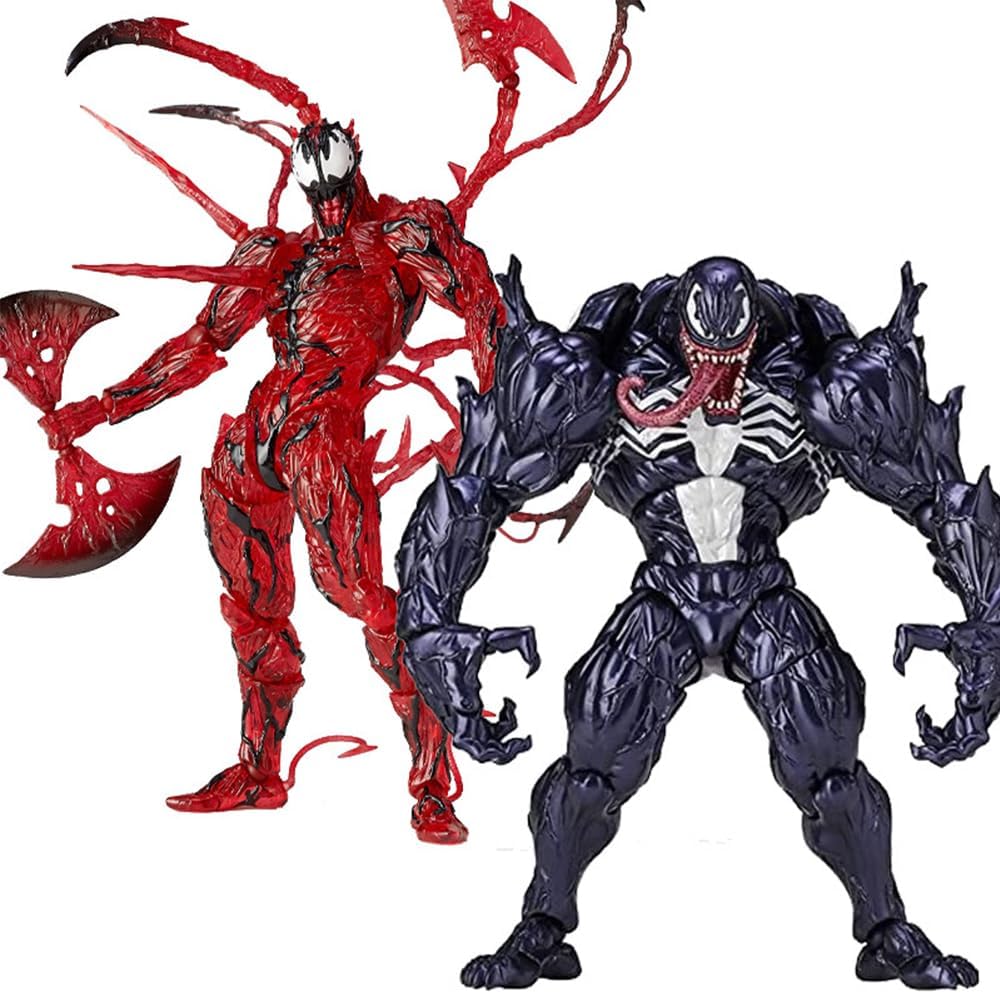 Muhubaih Venom and Carnage Action Figure Venom Legends