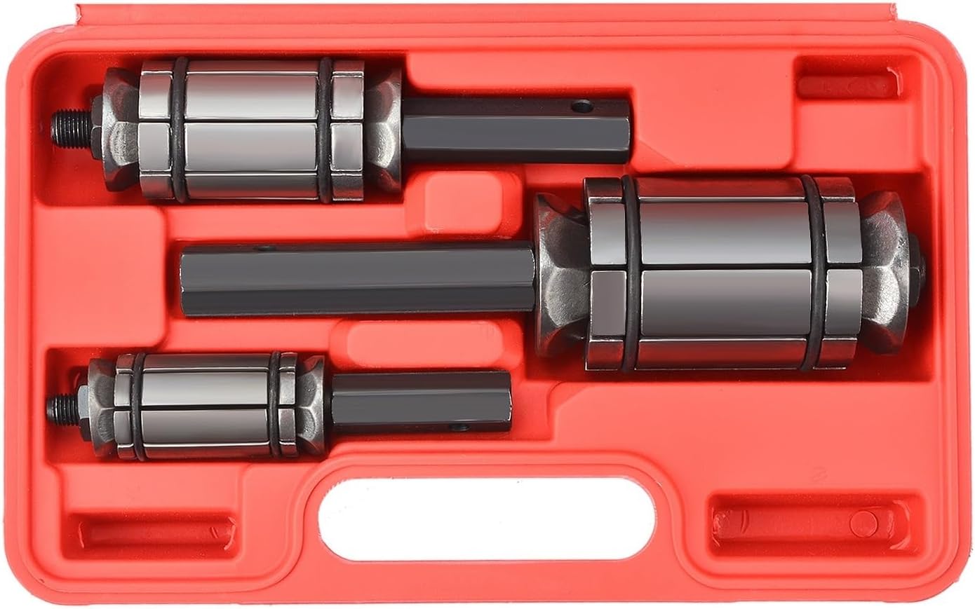 3PCS Exhaust Tail Pipe Muffler Expander Spreader Tool Set Forged 1-1/8" to 3-1/2"