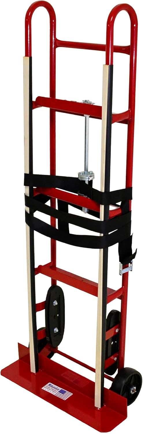 Milwaukee Hand Trucks 40188 Appliance Truck with Ratchet Belt Tightener