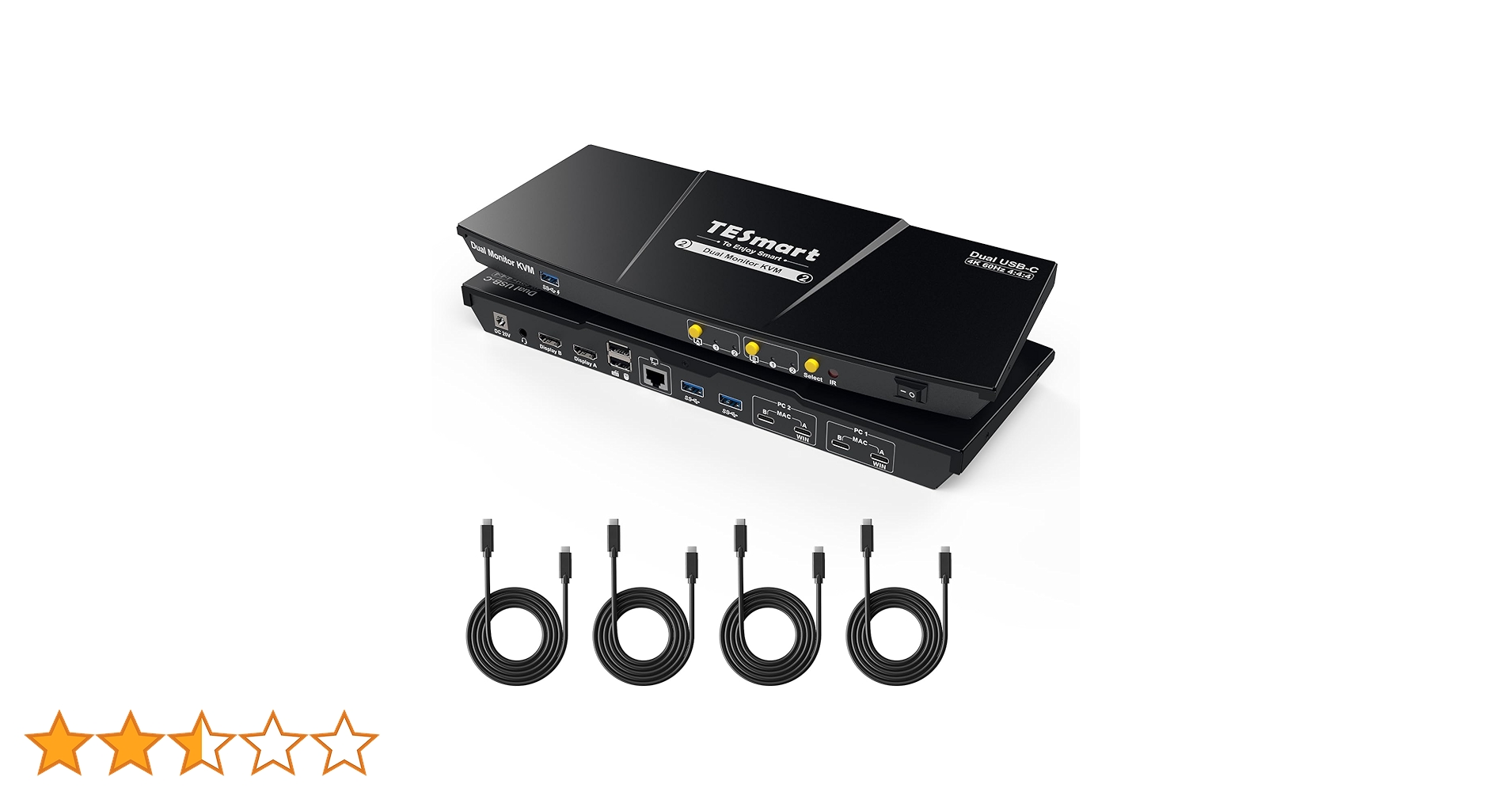 デュアルモニター USB3.0 KVM 切替器 2入力2出力 未使用 楽天市場】【楽天一位】DP KVM 切替器 2入力2出力PC2台対応 USB
