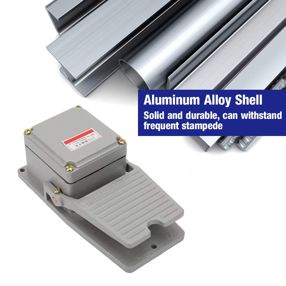 Interrupteur De Pied De Puissance, Interrupteur à Pédale, Conductivité Électrique Pas Facile à Endommager Antidérapant Pour Les Équipements De Machine-Outil De Soudage