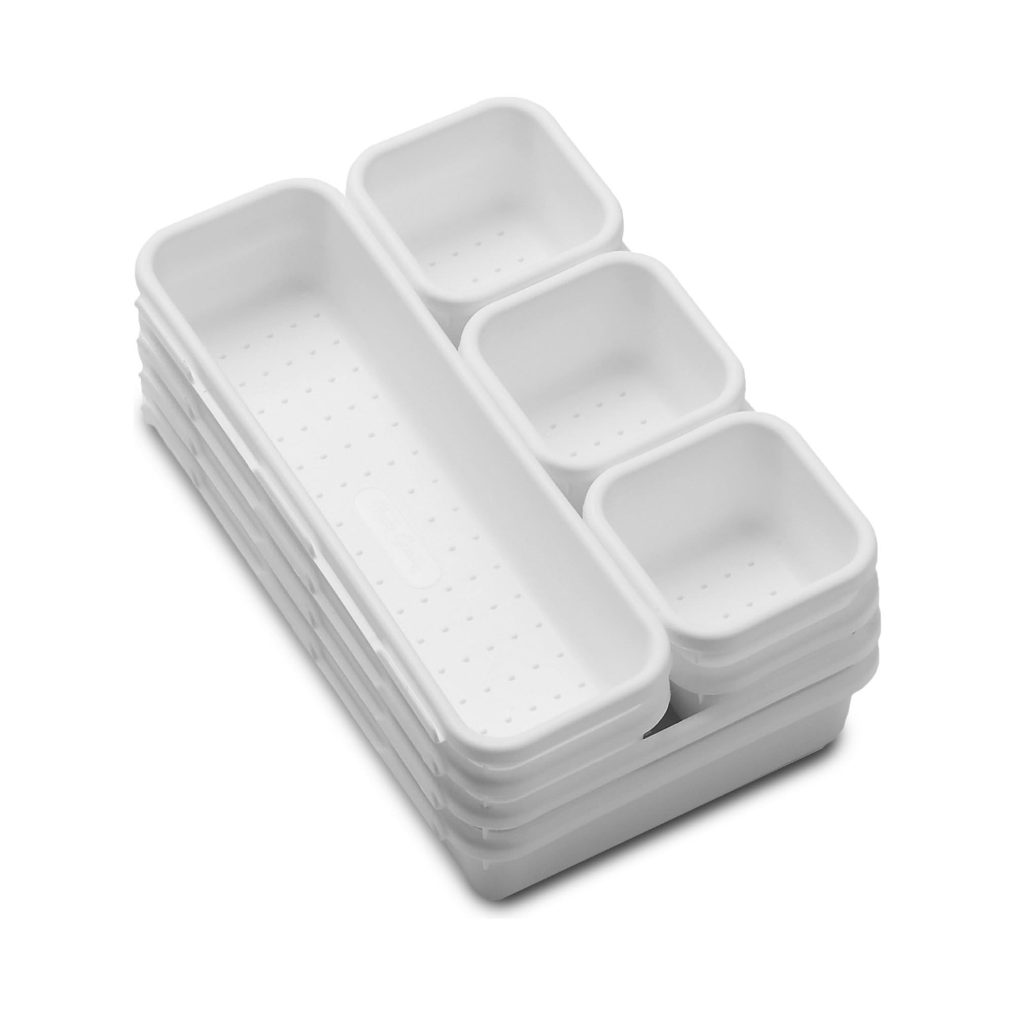 Madesmart Interlocking Bin Pack - 8 Piece Storage -1 Madesmart Interlocking Bin Pack - 8 Piece Storage -1