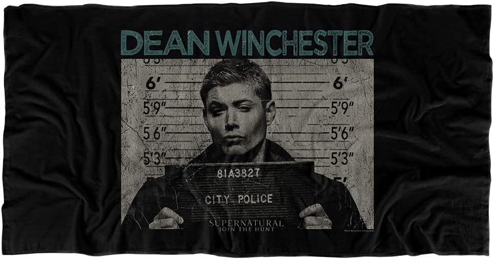 LOGOVISION Supernatural Hey Ass Butt Officially Licensed Beach Towel 30" X 60"