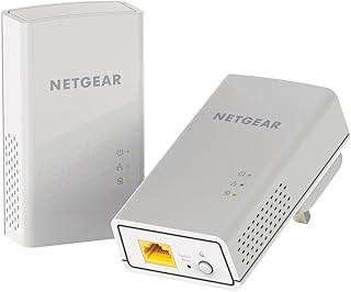 NETGEAR PL1000-100UKS PL1000 Powerline 1000 Mbps 1 Gigabit Ethernet Port Adapter, Homeplug Access Point
