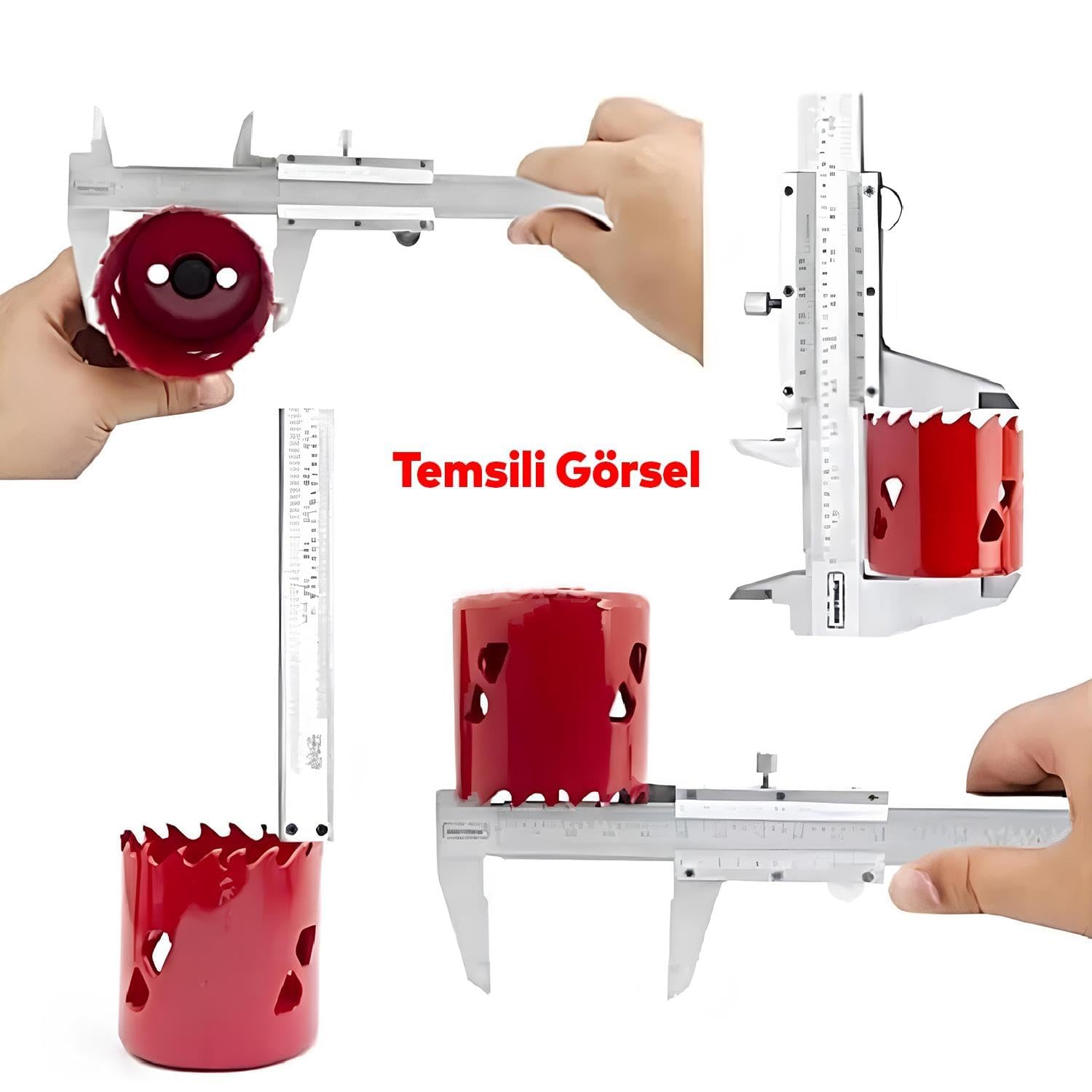 Orret Home Analog Kumpas – 150 mm Karbon Çelik Gövde, 0.02 mm Hassasiyetli Ölçüm Aleti, İç-Dış-Derinlik-Step Ölçüm İçin Uygun Teknik Kaliper (Mekanik)