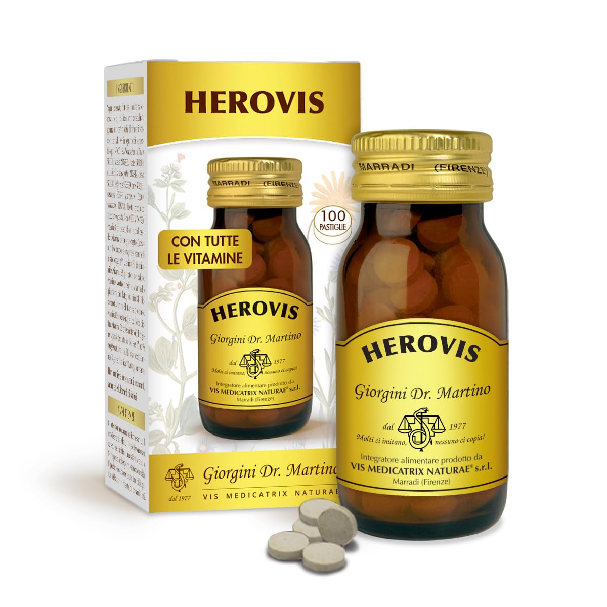 Dr Giorgini HEROVIS pastiglie - 50 g