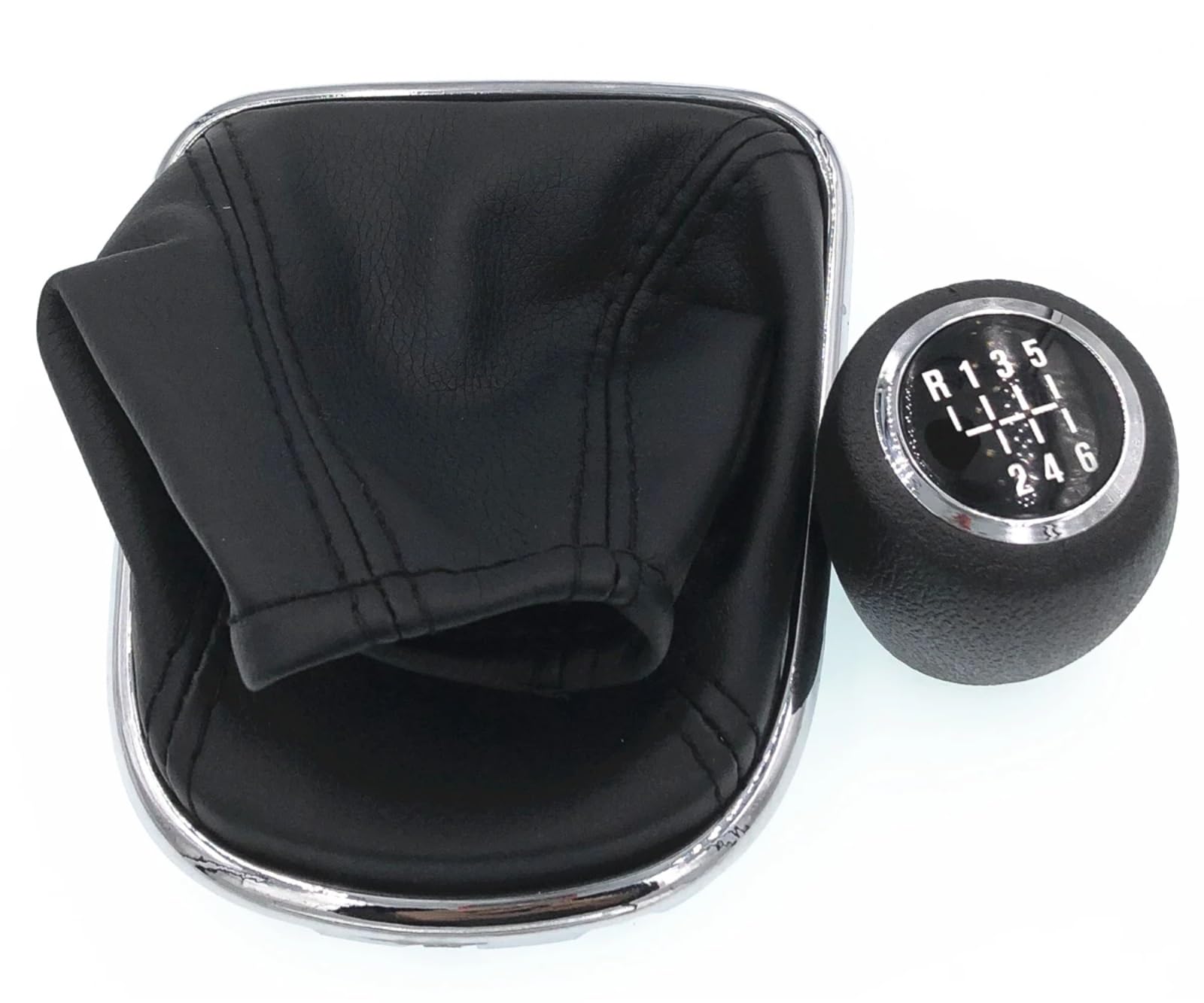 XINWELZCompatible with Chevrolet for Chevy for Cruze 2008 2009 2010 2011 5 for Speed /6 for Speed Car Gear Shift Knob Lever Stick Gear Shift Lever Shift Knob(6 Speed Set)